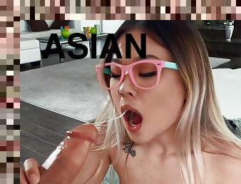 asia, amatir, sayang, blowjob-seks-dengan-mengisap-penis, penis-besar, remaja, bintang-porno, pijat, sudut-pandang, oral-melalui-mulut