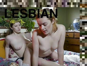 Willow and Jessie impassioned lesbian sex