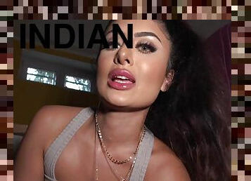 POV shagging with Indian stunner Marina Maya