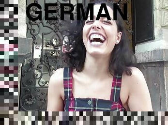 GERMAN SCOUT - SEDUCE CUTE 18yr OLD ANAIDHA TO POUND AT STREET CASTING - Casting