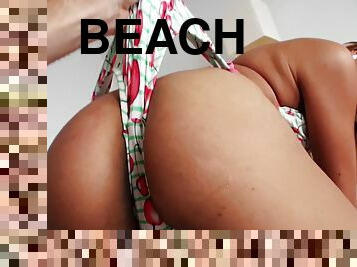 Flashing At The Beach 1 - Lets Try Assfuck