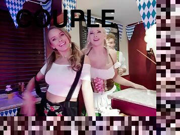 Oktoberfest orgy with Jane Douxxx & Emily Right