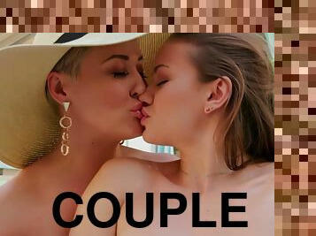 isot-tissit, takaapäin, vanha, orgasmi, ulkotiloissa, pillu-pussy, kypsä, typykät, suihinotto, lesbo-lesbian