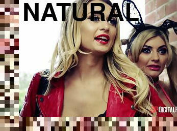 Natalia Starr and Carla Pryce share huge dick