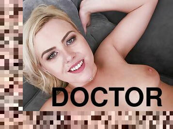 Steamy Blond Hair Girl Fucks Doctor