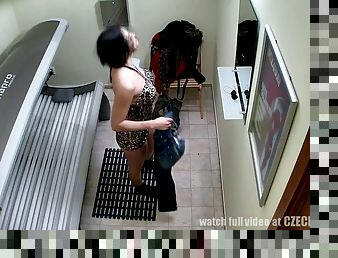 VOYEUR Real Footage from a SPY CAMERA in Solarium