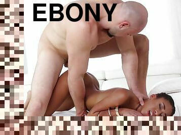 ébène, ados, salope, petite, blanc, flexible