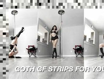 GOTH GF STRIPS FOR YOU  URMEXGOTHWIFE