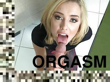 orgasmo, adolescente, hardcore, pov, jovem18, loira, belíssimo, incrível, chupando