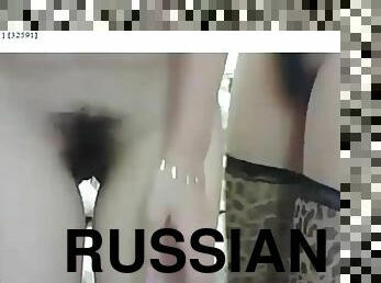 chatte-pussy, russe, amateur, ados, couple, femme-habillée-mec-nu