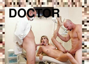 Horny Dentist Doctors Gangbang Busty Young Lady In Hospital