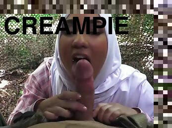 amatör, brudar, arabisk, creampie, petit, verklighet