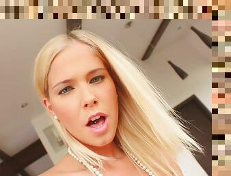 masturbation, jouet, pornstar, blonde, solo