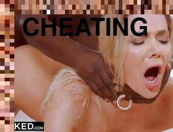 Cheating Married babe trys BBC - Jack ripher interracial hardcore