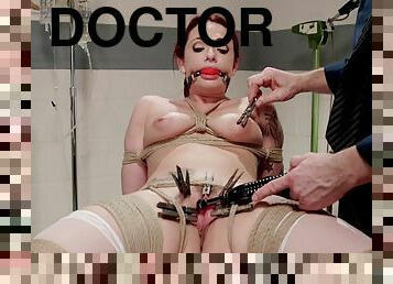 birou-office, doctor, hardcore, bdsm, slclav, roscata, futai, futut, fetish, inceandu-se