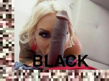 cul, ados, black, belle-femme-ronde, blonde