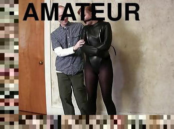 amateur, bdsm, bondage, cuir