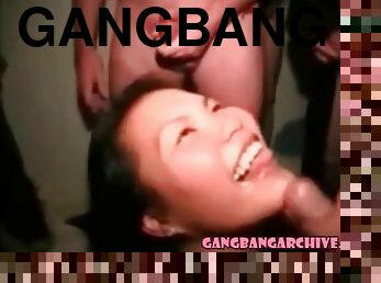Gangbang Archive Asian MILF gets wild during hotel party