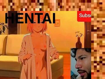 anal, mama, animatie, hentai