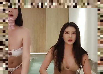 asia, payudara-besar, sayang, remaja, bokong, bikini, korea