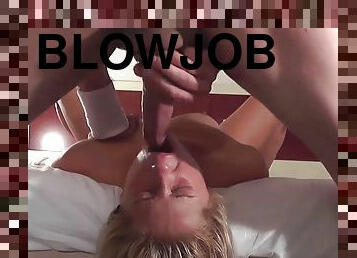 Blowjob and cumshot