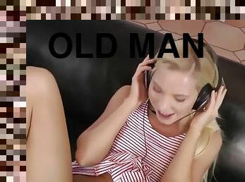 Brit teen blows old man