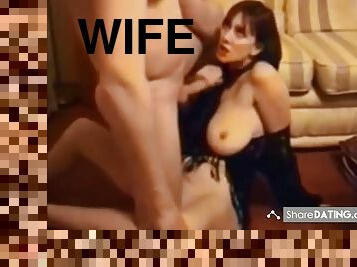 Wife on real homemade