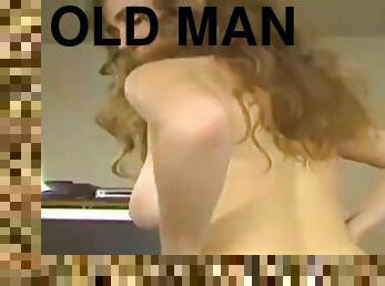 Old man fuck hairy classic babe