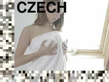 baden, pornsterne, dildo, dusche, czech