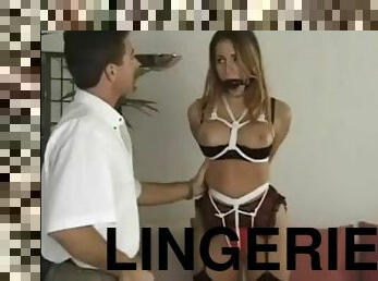 Andrea neal lingerie bondage