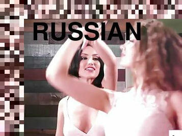Hot russian elena koshka licked by her horny dance instructor