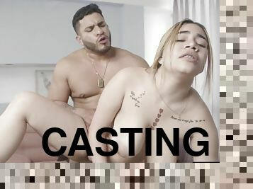 Latina pasa casting con entrevistador peruano - Big ass