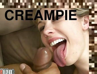 A Giant Big Cock In Tight Asshole And Anal Creampie - Big c