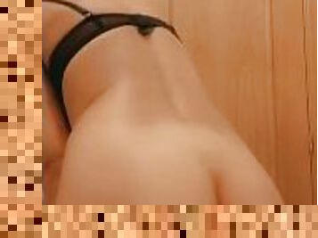 strips naked in the bathroom to send to her boyfriend(More In my OF @Cluciaydylan)