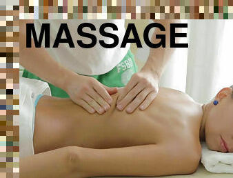 Teen loves full massage pleasure