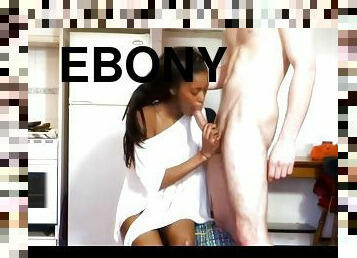 Shameless ebony hooker dirty sex scene