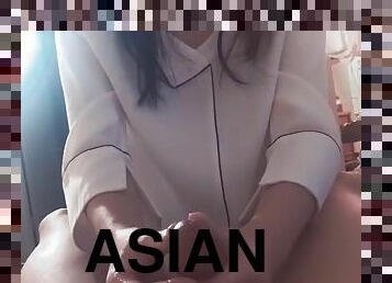 asiatique, femme-de-ménage, infirmière, orgasme, médecin, gay, branlette, massage, bisexuels, brunette