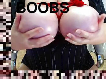 Big boobs bound