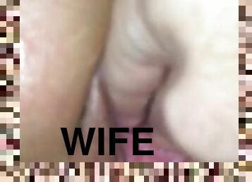 Dirty slut wife fisted pussy and ass