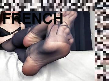 Foot Fetish JOI - French Goddess in Vends-ta-culotte