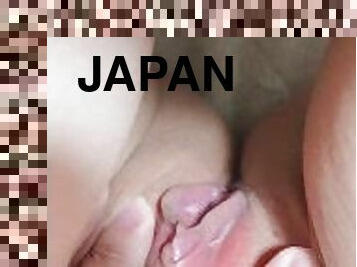 asiatique, gros-nichons, chatte-pussy, amateur, milf, japonais, serrée, solo, rasé