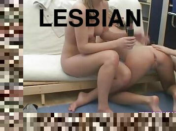 remmidildo, lesbo-lesbian, teini, lelu, kaunis, dildo