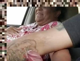 Granny blowjob