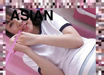 asia, mastubasi, orgasme, vagina-pussy, remaja, cantik, dicukur, basah