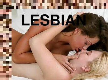 Lesbian experience for Abigail Mac and Samantha Rone