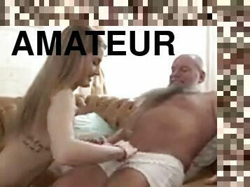 vieux, amateur, granny, ados, jeune-18, plus-agée, vieux-jeune