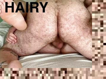 I'LL JIGGLE YER BUTT - Bareback Hairy Bear  and Beefy Cub Sex (TRAILER)