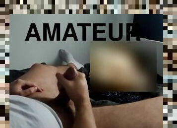 masturbation, amateur, ejaculation-sur-le-corps, ejaculation-interne, ejaculation, sperme, solo, bite