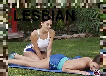 лесбіянка-lesbian, підліток, фінгеринг, коледж, брюнетка