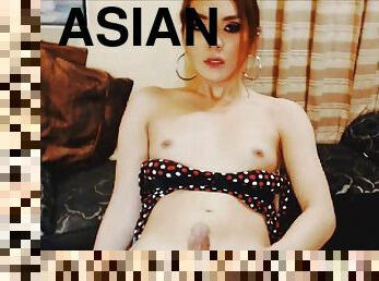 asiatique, masturbation, transsexuelle, hardcore, cam, voyeur, mignonne, sucer